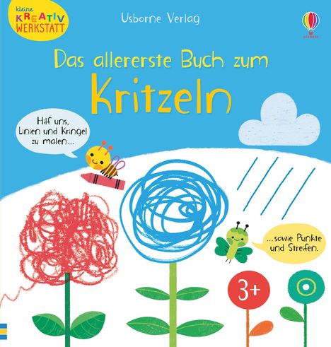 Mary Cartwright: Kleine Kreativ-Werkstatt - Das allererste Buch zum Kritzeln, Buch