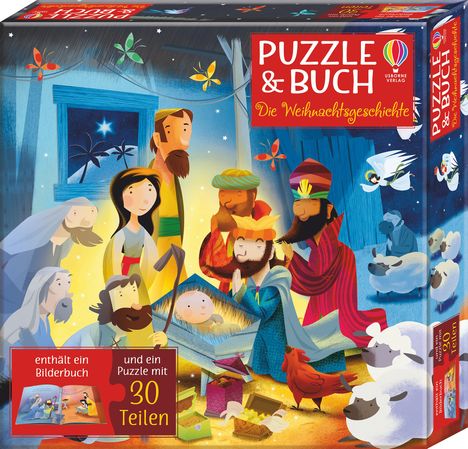 Sam Smith: Puzzle &amp; Buch: Die Weihnachtsgeschichte, Diverse