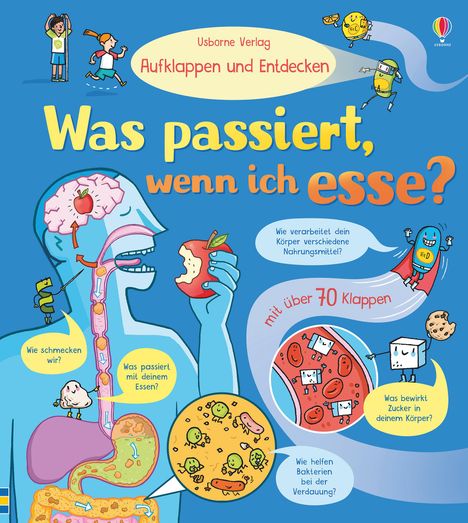 Emily Bone: Aufklappen und Entdecken: Was passiert, wenn ich esse?, Buch