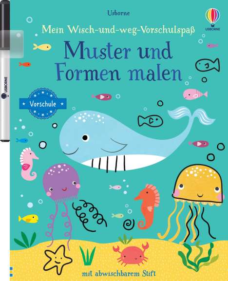 Jessica Greenwell: Mein Wisch-und-weg-Vorschulspaß: Muster und Formen malen, Buch