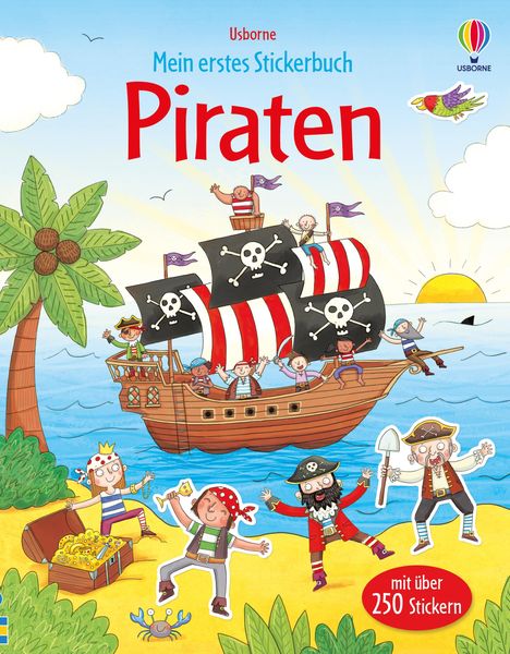 Sam Taplin: Mein erstes Stickerbuch: Piraten, Buch