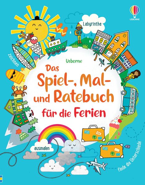 James Maclaine: Das Spiel-, Mal- und Ratebuch für die Ferien, Buch