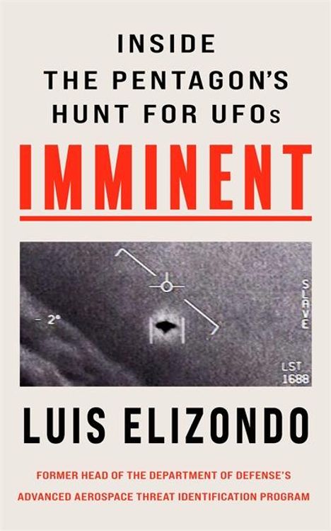 Luis Elizondo: Imminent, Buch