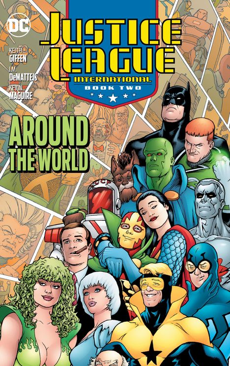 David Levin: Justice League International Book Two: Around the World, Buch