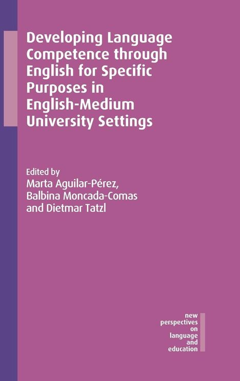 Developing Language Competence through English for Specific Purposes in English-Medium University Settings, Buch