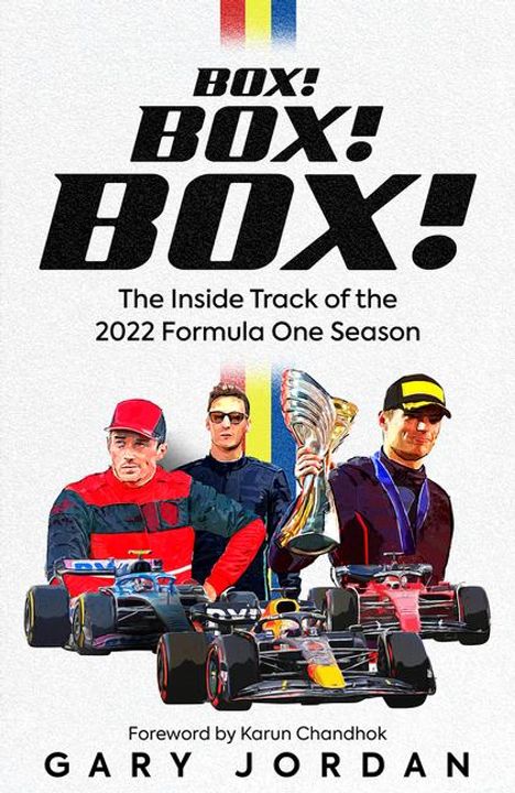 Gary Jordan: Box! Box! Box!, Buch
