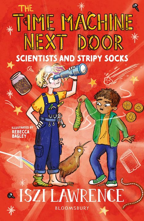 Iszi Lawrence: The Time Machine Next Door: Scientists and Stripy Socks, Buch