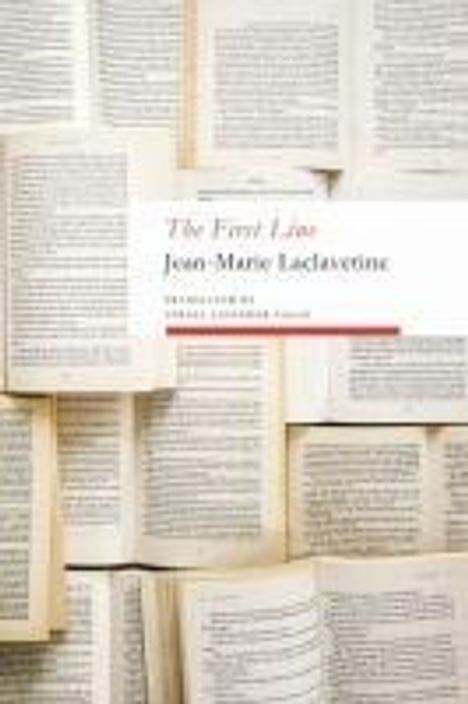 Jean-Marie Laclavetine: The First Line, Buch