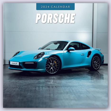 Red Robin Publishing Ltd.: Porsche 2024 Square Wall Calendar, Buch