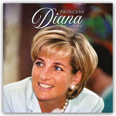 Robin Red: Prinzessin Diana - Diana 2025 - 16-Monatskalender, Kalender