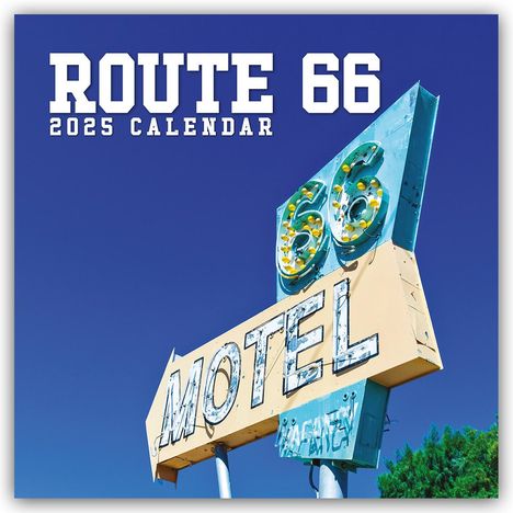 Route 66 2025 - 16-Monatskalender, Kalender