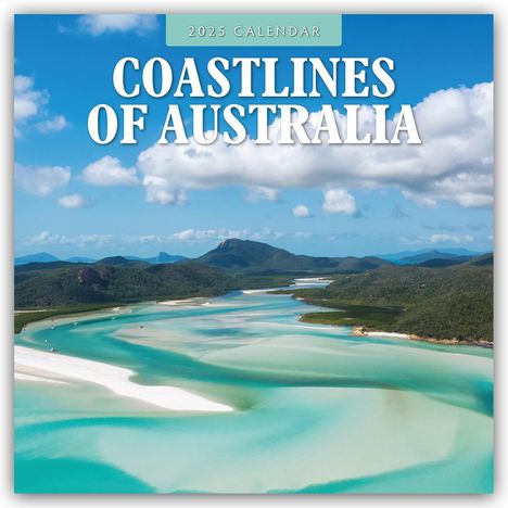 Robin Red: Coastlines of Australia - Australische Küste 2025 - 16-Monatskalender, Kalender