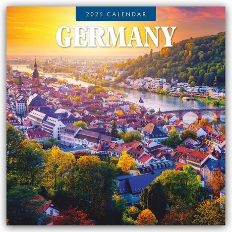 Germany - Deutschland 2025 - 16-Monatskalender, Kalender