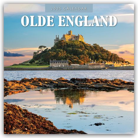 Robin Red: Olde England - Historisches England 2025 - 16-Monatskalender, Kalender