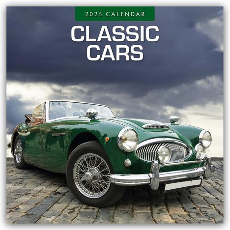 Classic Cars - Klassische Autos 2025 - 16-Monatskalender, Kalender