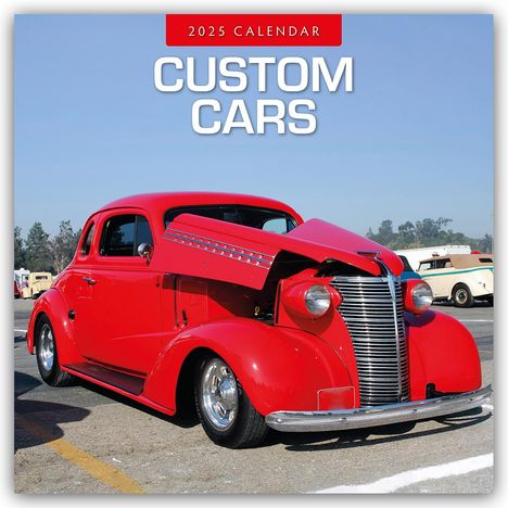 Robin Red: Custom Cars - Umgebaute Autos 2025 - 16-Monatskalender, Kalender