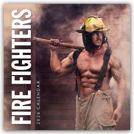Robin Red: Fire Fighters - Feuerwehrmänner 2026 - 16-Monatskalender, Kalender