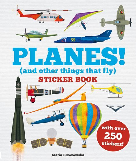 Bryony Davies: Planes! Sticker Book, Buch