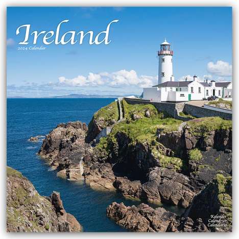 Avonside Publishing Ltd: Ireland - Irland 2024 - 16-Monatskalender, Kalender