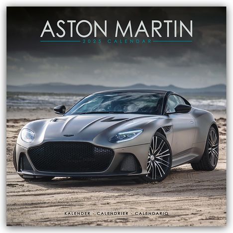 Avonside Publishing: Aston Martin 2025 - 16-Monatskalender, Kalender