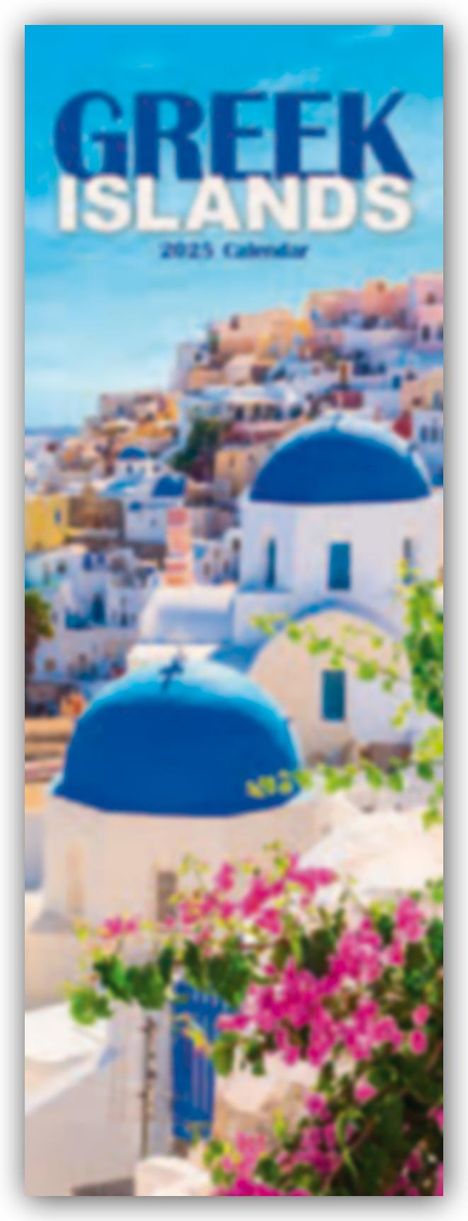 Greek Islands - Griechische Inseln 2025, Kalender