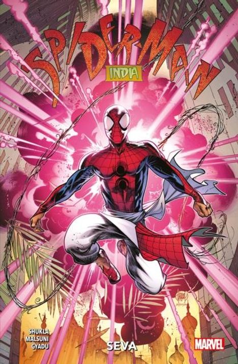 Nikesh Shukla: Spider-Man: India - Seva, Buch