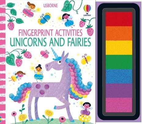Fiona Watt: Fingerprint Activities Unicorns and Fairies, Buch