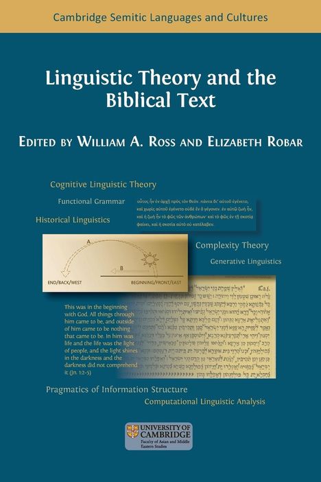 Elizabeth Robar: Linguistic Theory and the Biblical Text, Buch