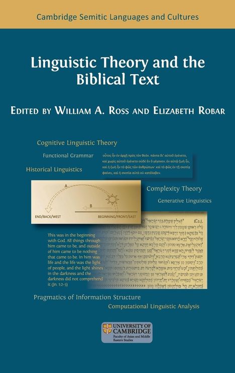 Elizabeth Robar: Linguistic Theory and the Biblical Text, Buch