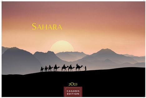 Sahara 2025 L 35x50cm, Kalender