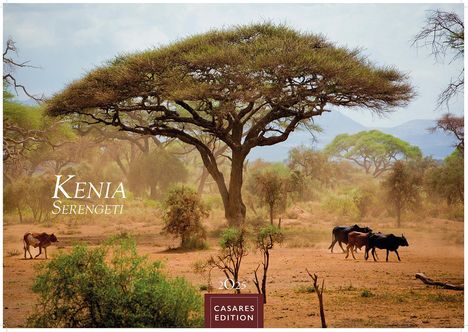 Kenia/Serengeti 2025 S 24x35 cm, Kalender