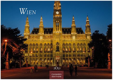 H. W. Schawe: Wien 2025 L 35x50cm, Kalender