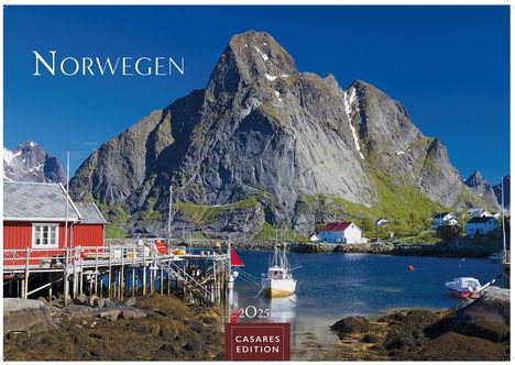 Norwegen 2025 L 35x50cm, Kalender