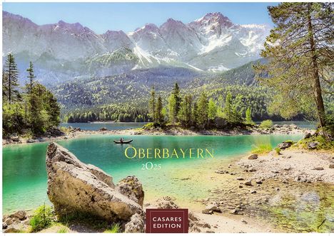 Oberbayern 2025 L 35x50cm, Kalender