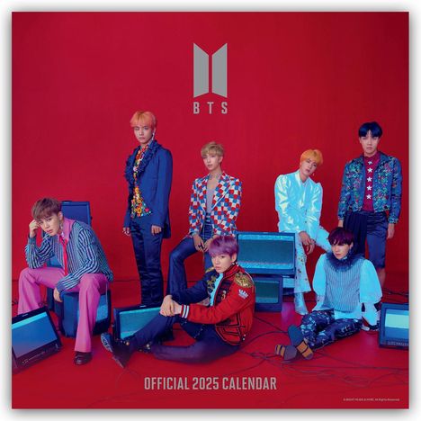 Danilo Promotion Ltd: BTS - Bangten Boys 2025 - Wandkalender, Kalender