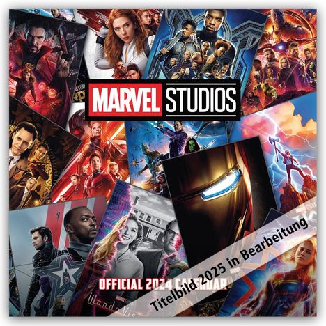 Danilo Promotion Ltd: Marvel Studios - Offizieller Kalender 2025, Kalender