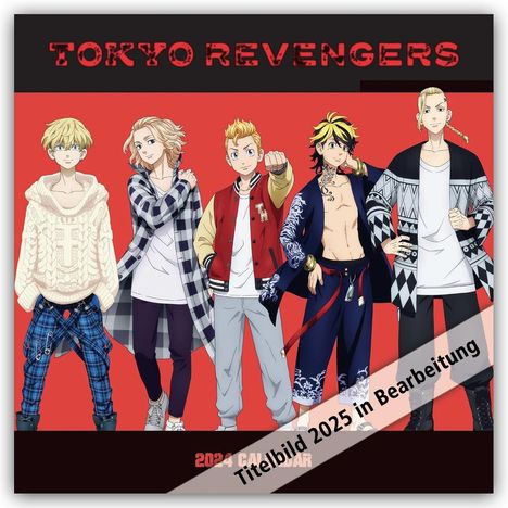 Danilo Promotion Ltd: Tokyo Revengers - Kalender 2025 - Wandkalender, Kalender