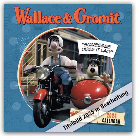 Danilo Promotion Ltd: Wallace and Gromit 2025 - Wandkalender, Kalender