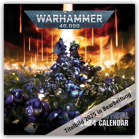 Danilo Promotion Ltd: Warhammer 2025 - Wandkalender, Kalender