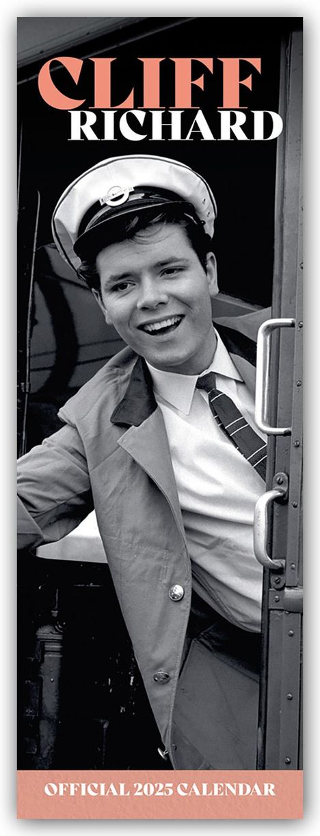 Cliff Richard 2025 - Slimline-Kalender, Kalender