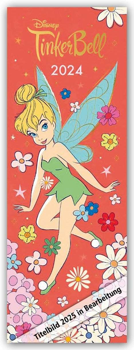 Disney - Tinkerbell 2025 - Slimline-Kalender, Kalender