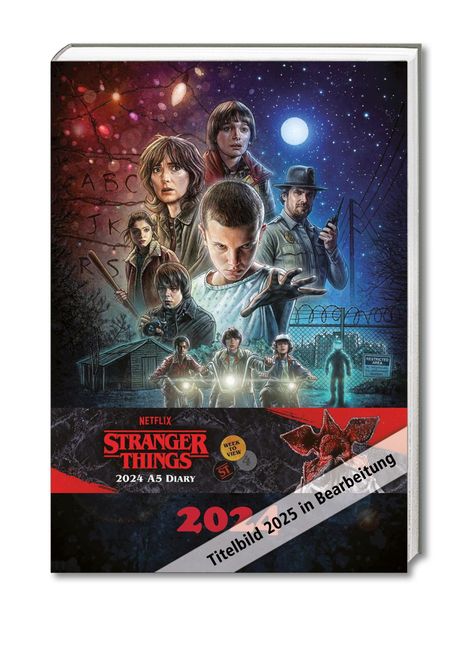 Stranger Things - A5-Tischkalender 2025, Kalender