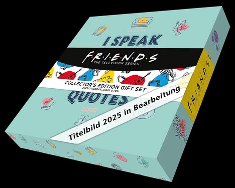 Friends 2025 - Premium Geschenkbox, Kalender