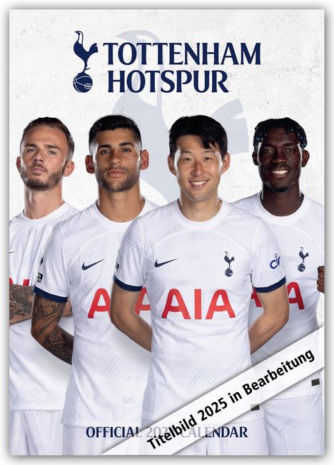 Danilo: Tottenham Hotspur FC 2025 - A3-Posterkalender, Kalender