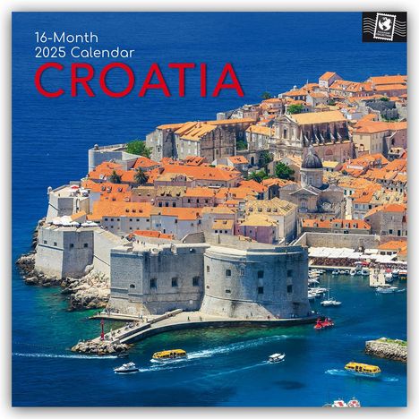 The Gifted: Croatia - Kroatien 2025 - 16-Monatskalender, Kalender