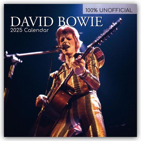 Gifted Stationery Co. Ltd: David Bowie 2025 - 12-Monatskalender, Kalender