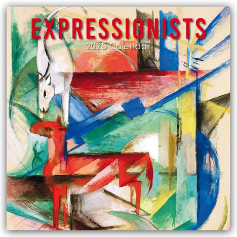 The Gifted Stationery Co. Ltd: Expressionists - Expressionisten - Expressionismus 2025 - 16-Monatskalender, Kalender