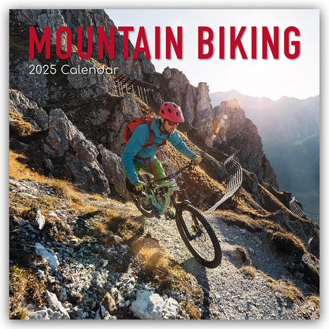 Gifted Stationery Co. Ltd: Mountain Biking - Mountainbiken 2025 - 16-Monatskalender, Kalender