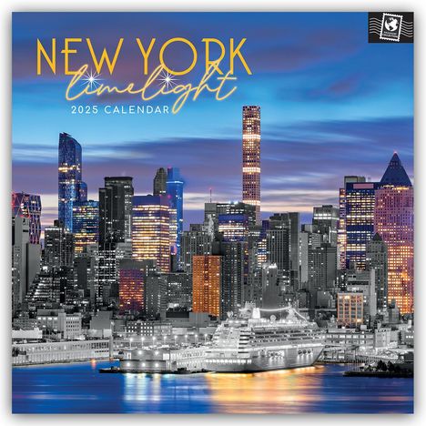 Gifted Stationery Co. Ltd: New York Limelight - New York im Rampenlicht 2025 - 16-Monatskalender, Kalender