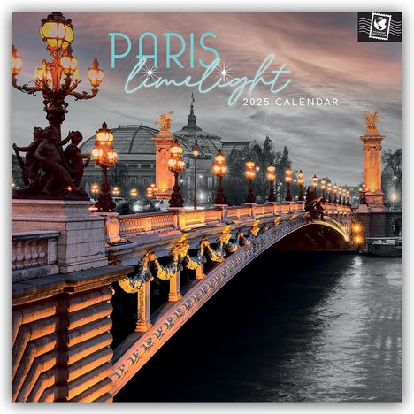 Gifted Stationery Co. Ltd: Paris Limelight - Paris im Rampenlicht 2025 - 16-Monatskalender, Kalender